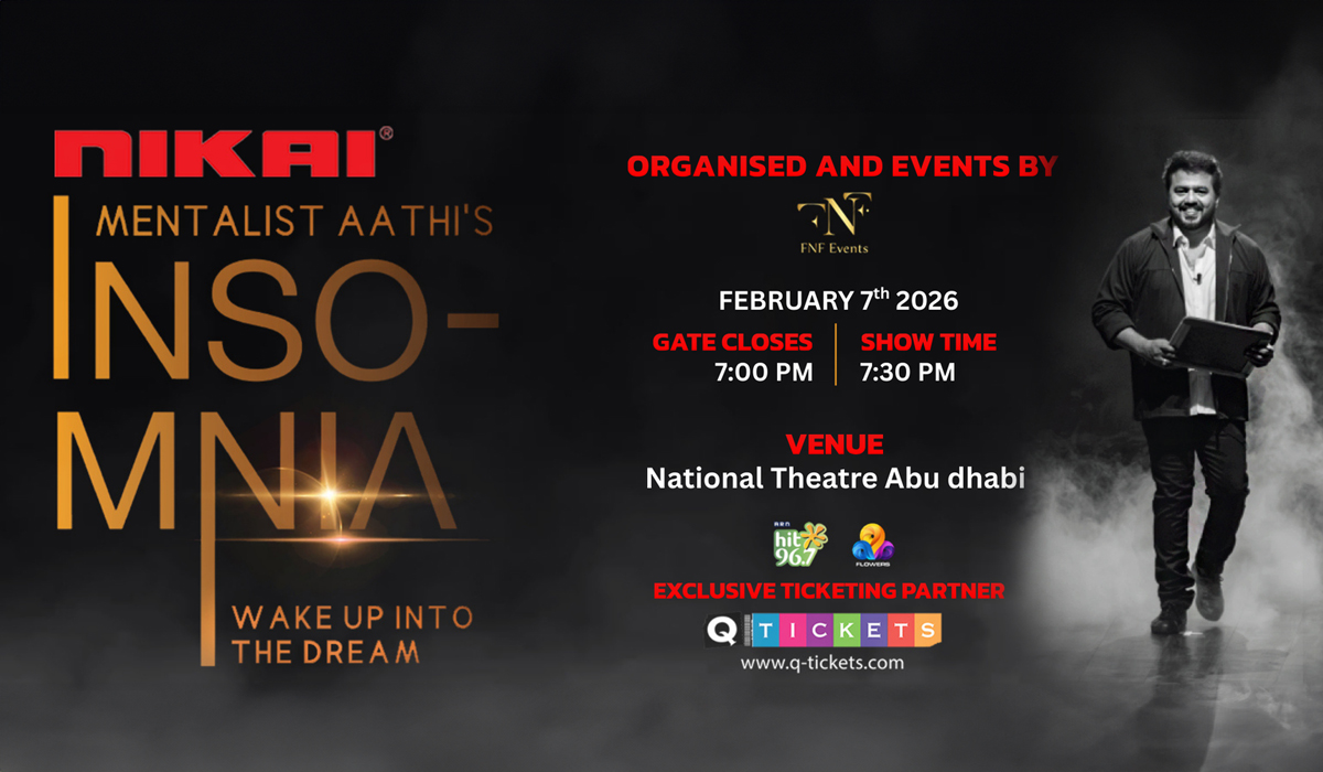 Wake Up Into the Dream: INSOMNIA Live in Abu Dhabi